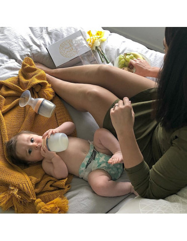 Generation 3 Silicone Pump and Bottle Pack - Grey