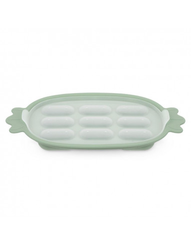 Silicone Nibble Tray - Pea Green