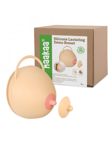 Silicone Lactating Demo Breast - Ivory