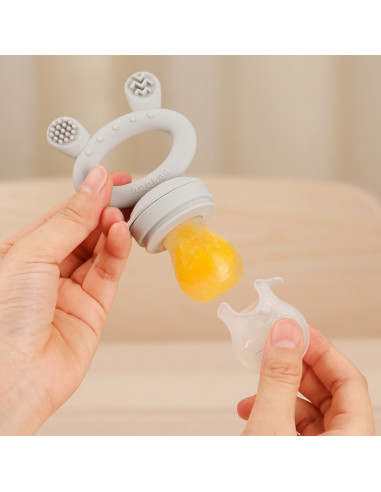 Fresh Food Feeder & Cover - Set Creme