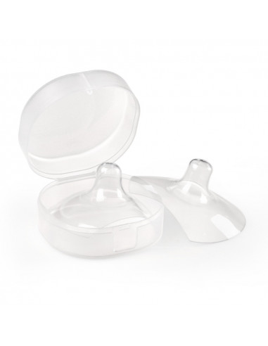 Ultra-Thin Silicone Nipple Shields-Size L