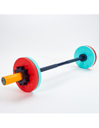 Fit Kidz Barbell & Bumper Plate Set