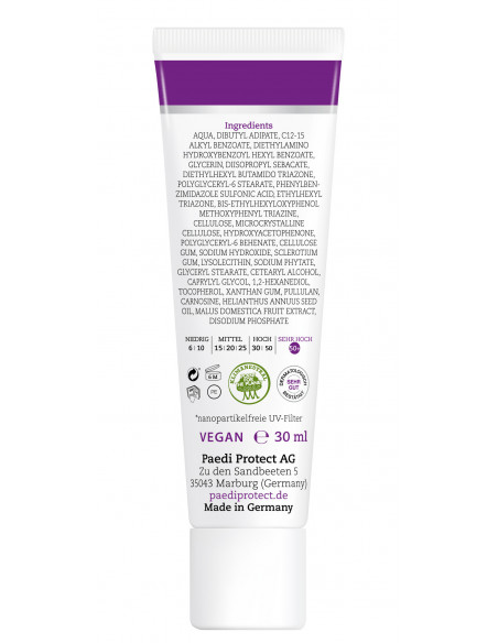 Gesichtssonnencreme LSF 50+, 30ml