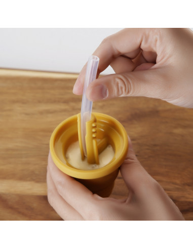 Freeze-N-Sip Ice Cream Mould Set - Marigold