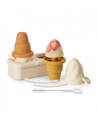 Freeze-N-Sip Ice Cream Mould Set - Marigold