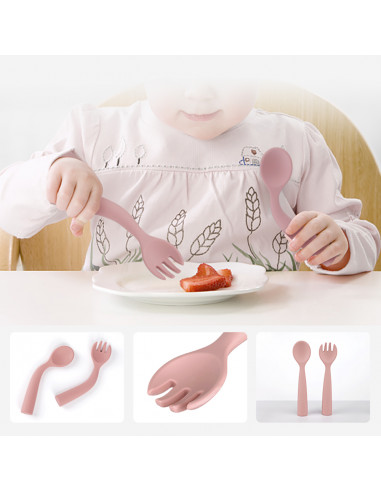 copy of Bendy Silicone Cutlery Carry Set - Rust