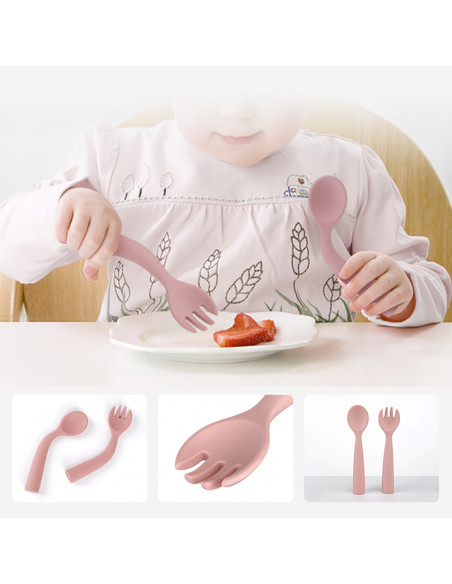 copy of Bendy Silicone Cutlery Carry Set - Rust