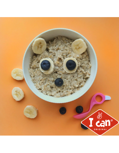 Babylöffel Set Himmelblau / Weiß