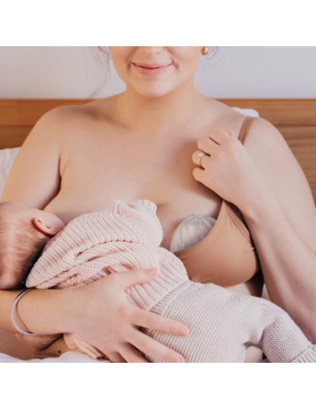 Tragbare muschelförmige Milchpumpe 75ml