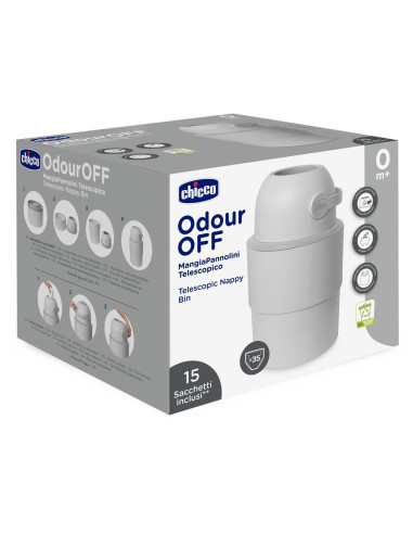 Telescope Diaper Bin Odour Off