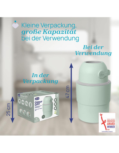 Teleskop Windeleimer Odour Off