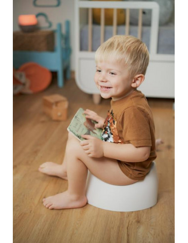 Potty White/Pink