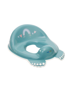 Anti-slip toilet trainer METEO - turquoise