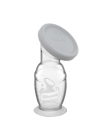 Muttermilchpumpe mit Saugfuss 150ml + Silikondeckel Set