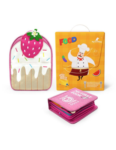 My First Book 1-3 Years Food - Pink